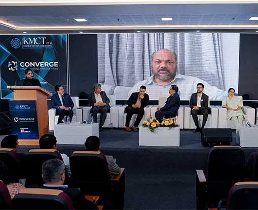 Minister P. Rajeeve Inaugurates KMCT Converge 2025: Shaping the Future of Work